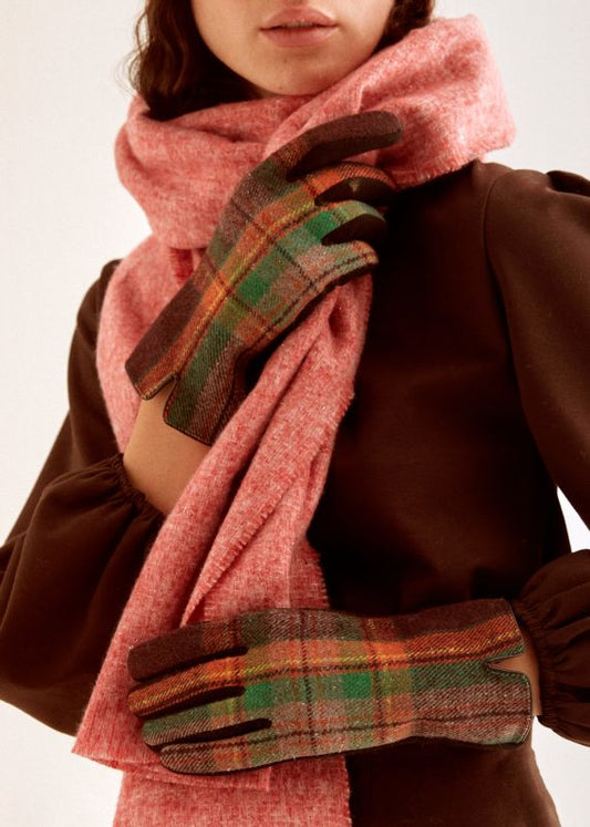 Guanti Nalì tartan