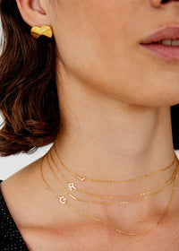 Nalí initial necklace 925 silver